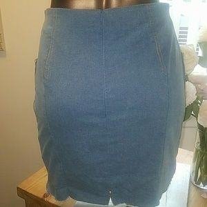 Escada Jean mini skirt